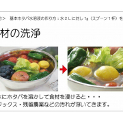 日本製 HOTAPA 天然貝殼蔬果洗滌粉 